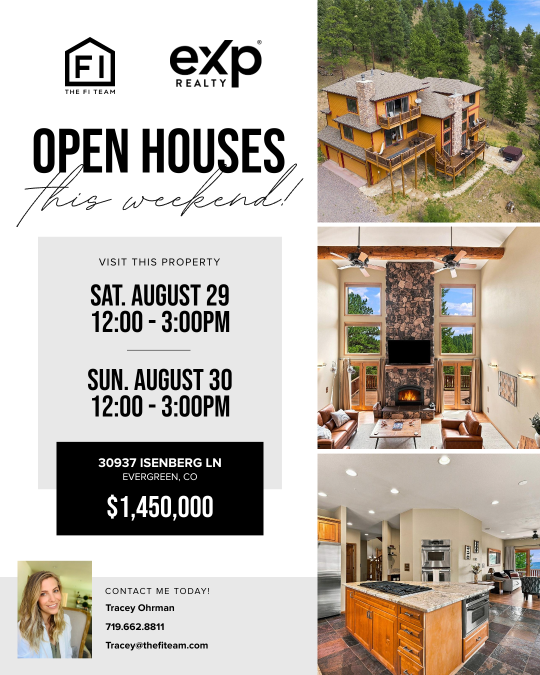 30937 Isenberg Ln Evergreen, CO header image.