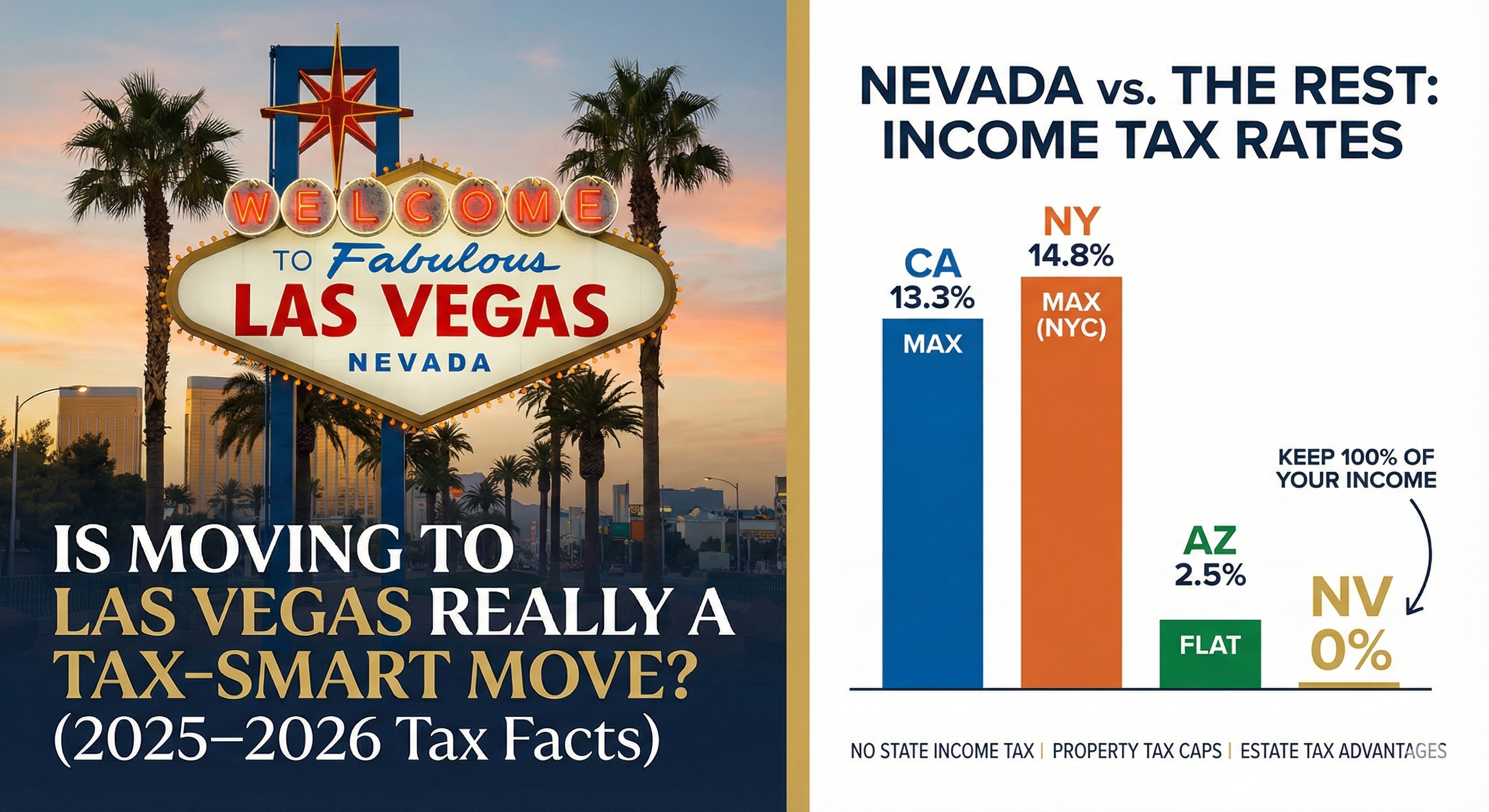 Is Moving to Las Vegas Really a Tax-Smart Move