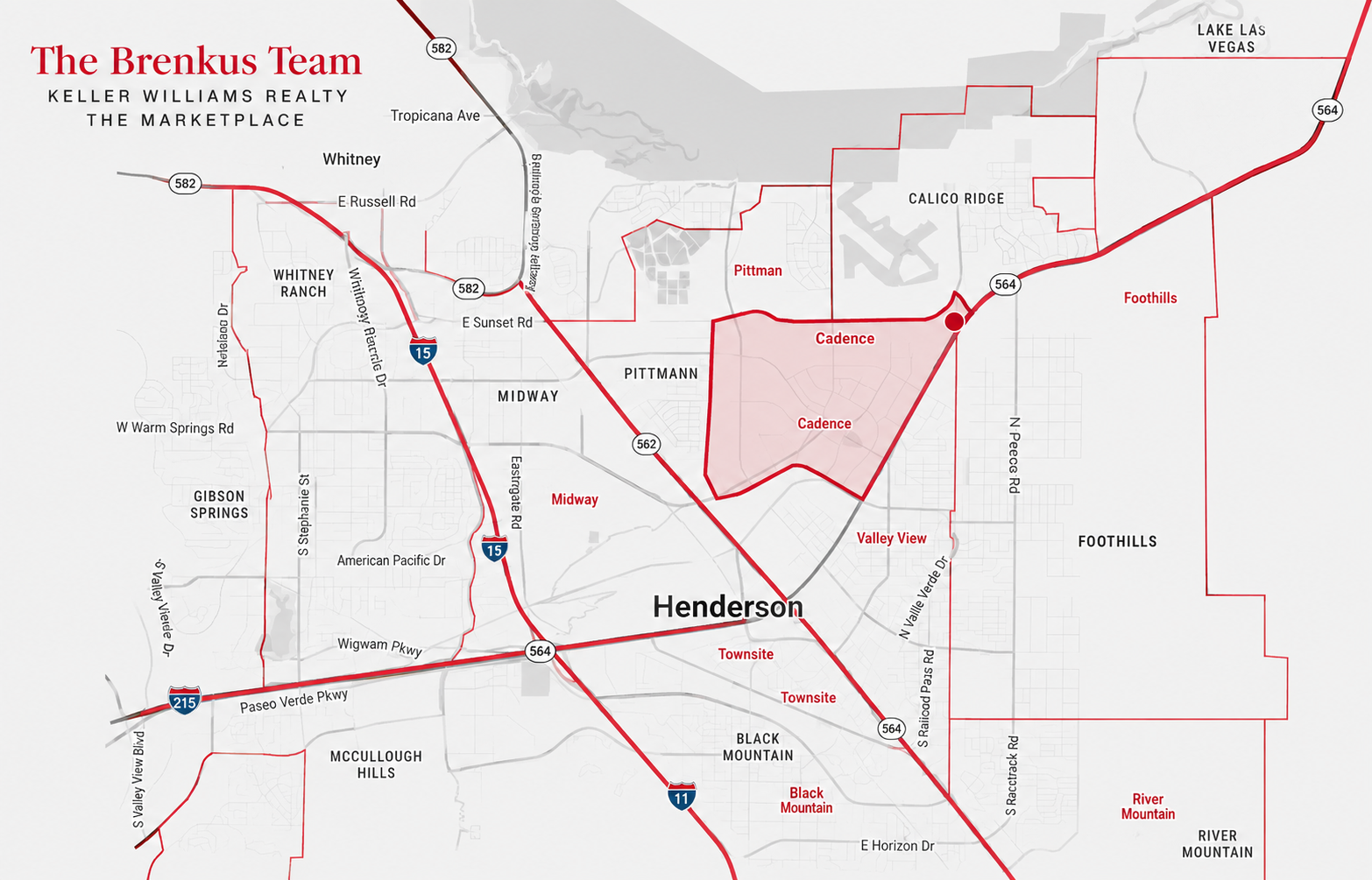 Cadence Neighborhood Map