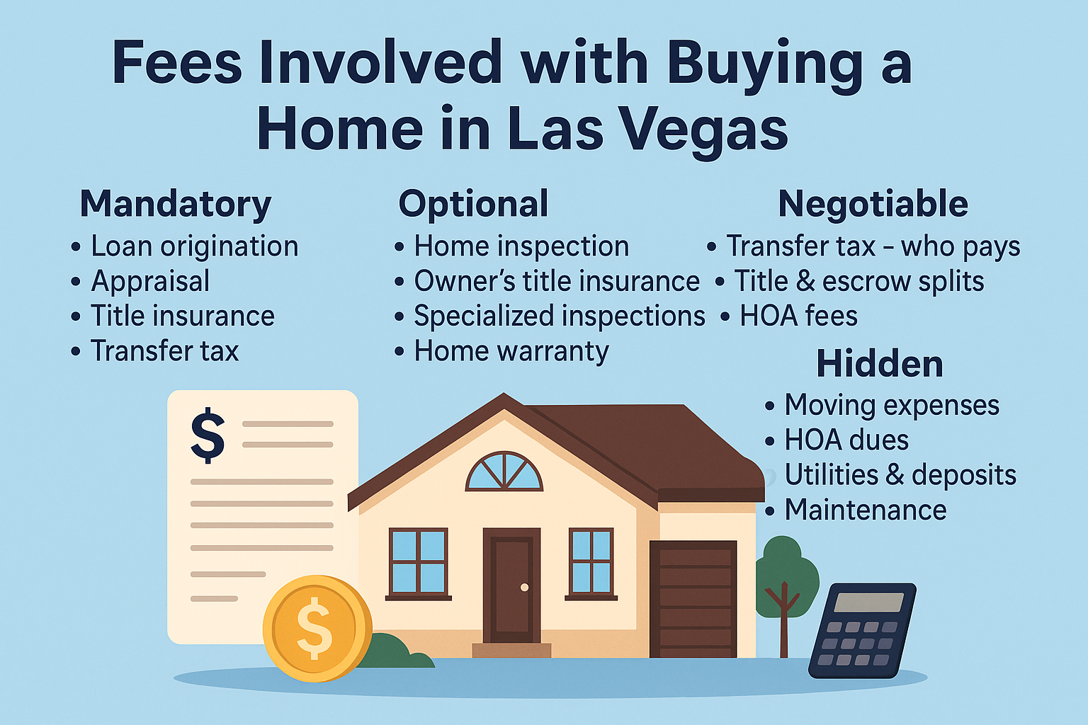 What Fees Are Involved with Buying a Home in Las Vegas
