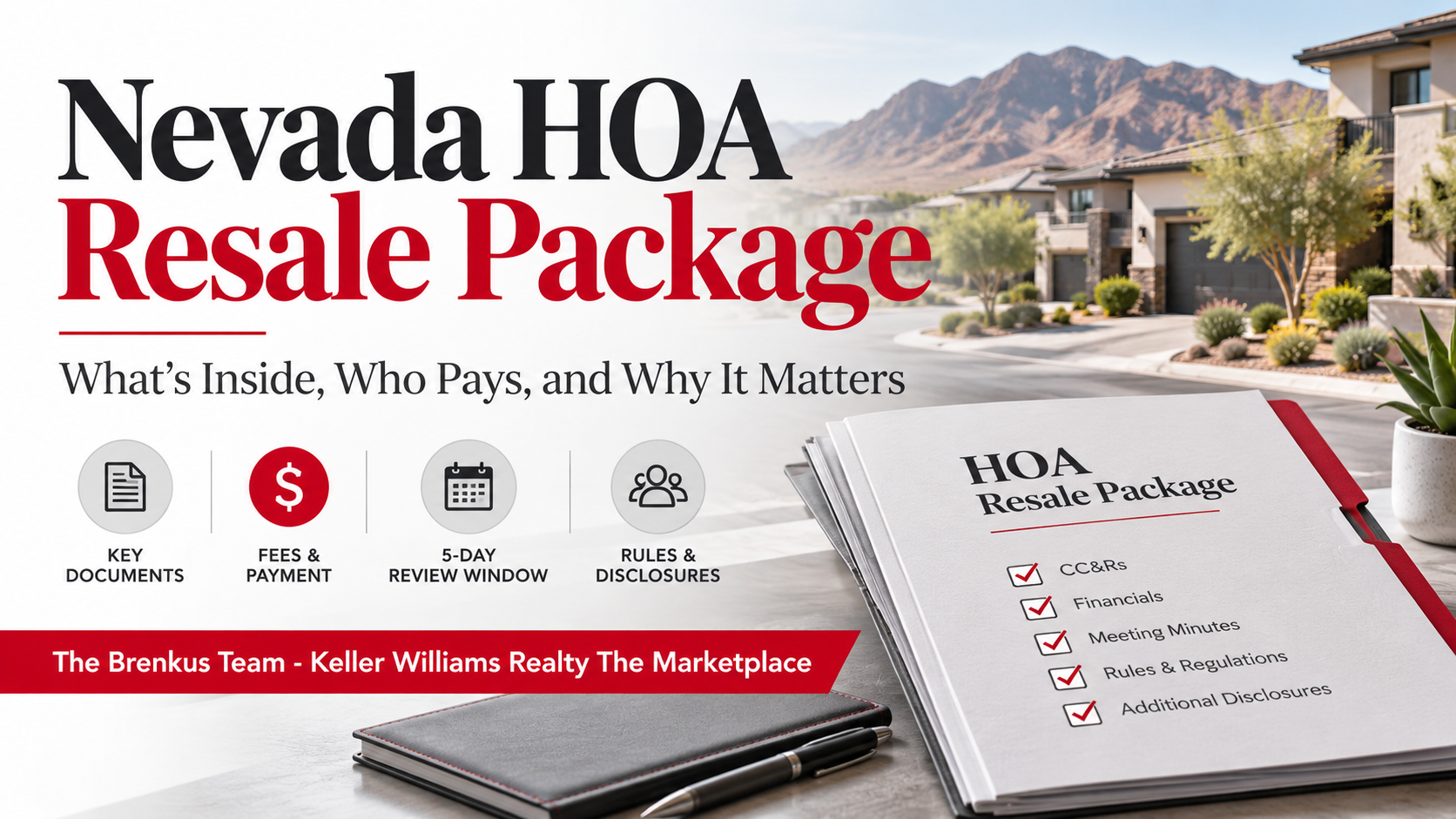 Nevada HOA Resale Package