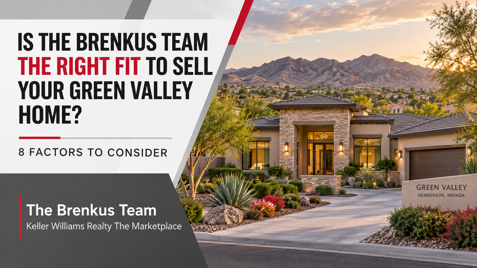 Henderson green valley listing agent review brenkus team