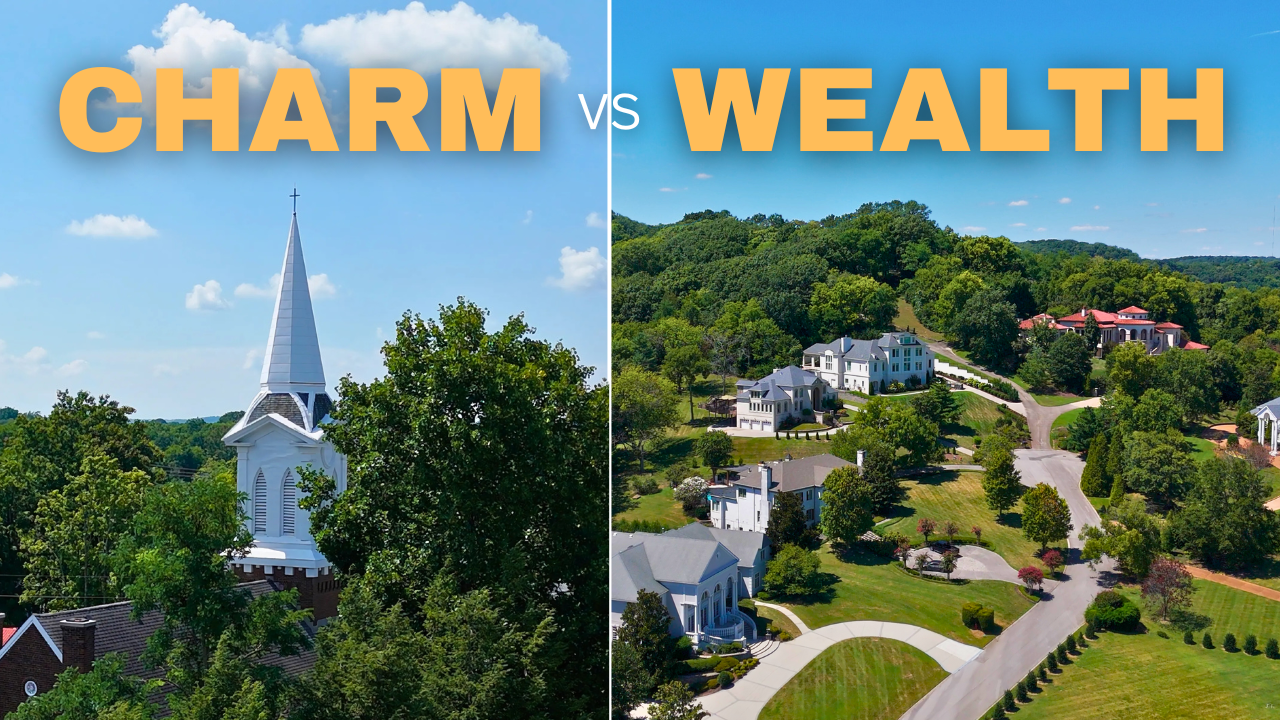 Franklin vs. Brentwood TN: Which Town Is Actually Right for Your Family? header image.