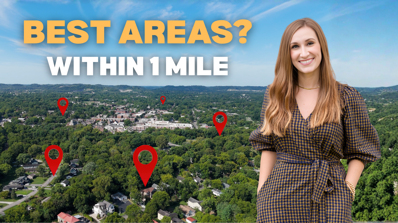 The Best Walkable Neighborhoods in Downtown Franklin, Tennessee header image.