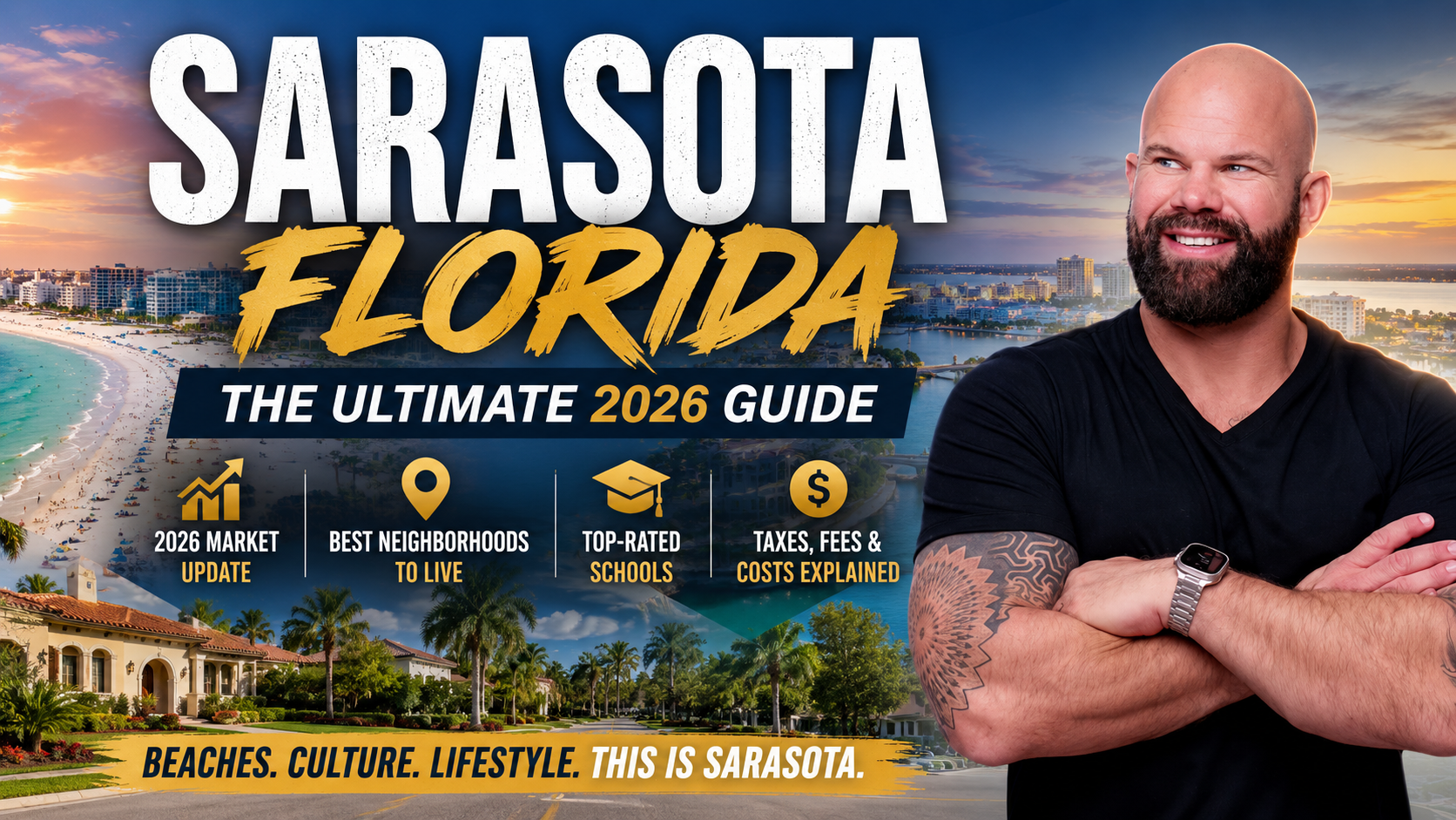 Moving to Sarasota, FL? The Complete 2026 Relocation Guide header image.