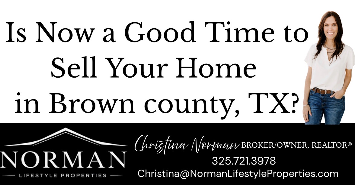     Residential home in Brown County Texas for homeowners considering selling