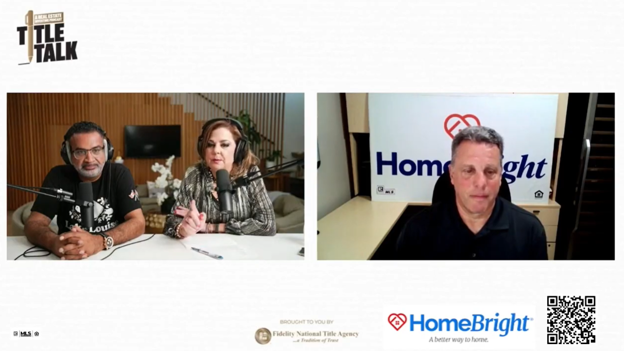 Alan Davis of HomeBright Realty discussing the co‑living model in Arizona during a real estate podcast, highlighting shared housing trends and community impact.