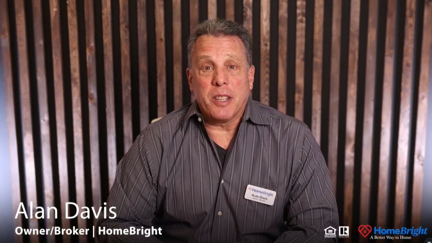 Alan Davis, Broker and Owner of HomeBright Realty, sharing insights on Arizona real estate market trends in blog post Fear vs. Facts.