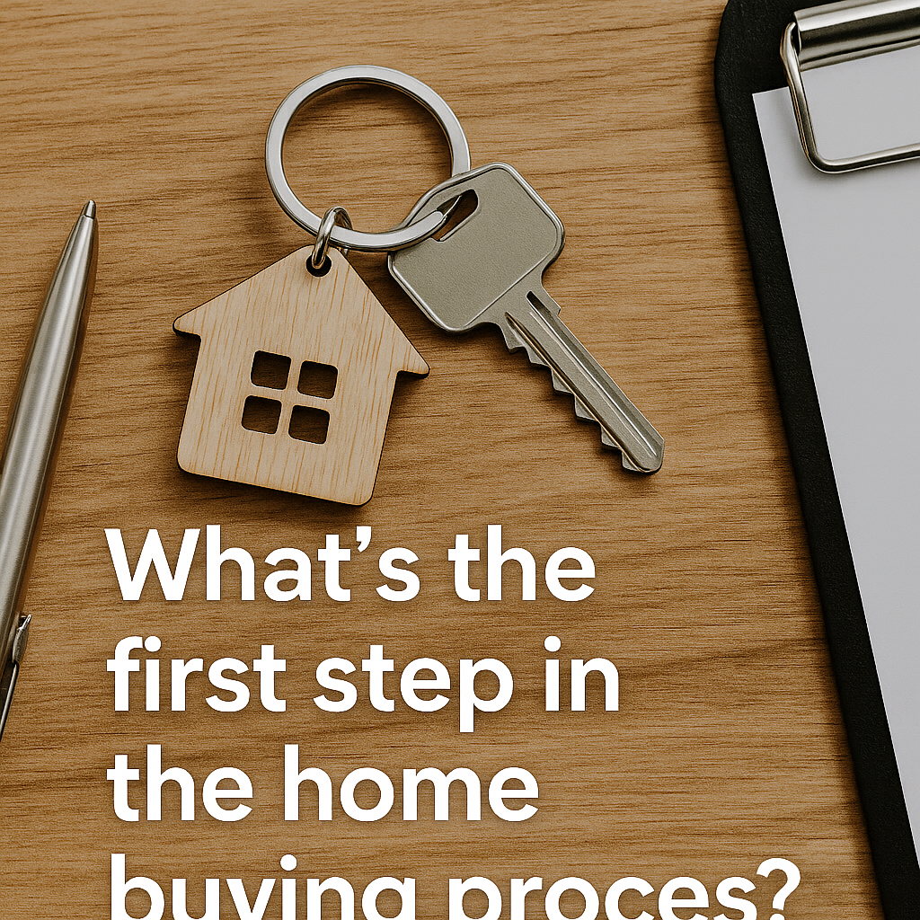 What’s the First Step in the Home Buying Process? header image.