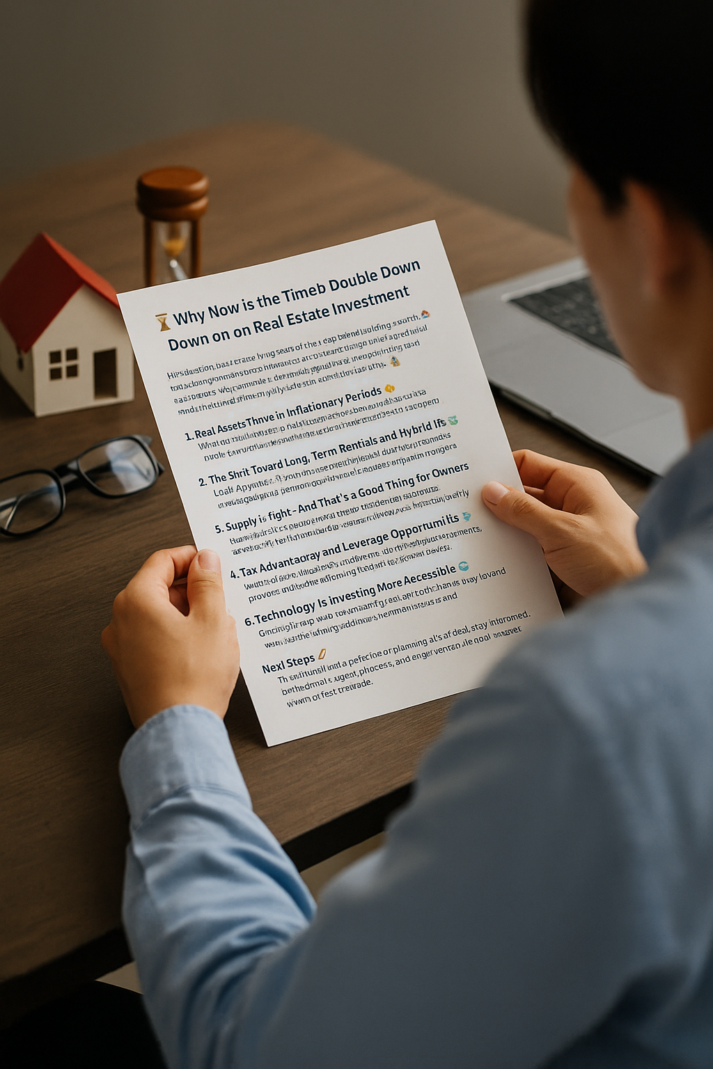 Why Now Is the Time to Double Down on Real Estate Investment header image.