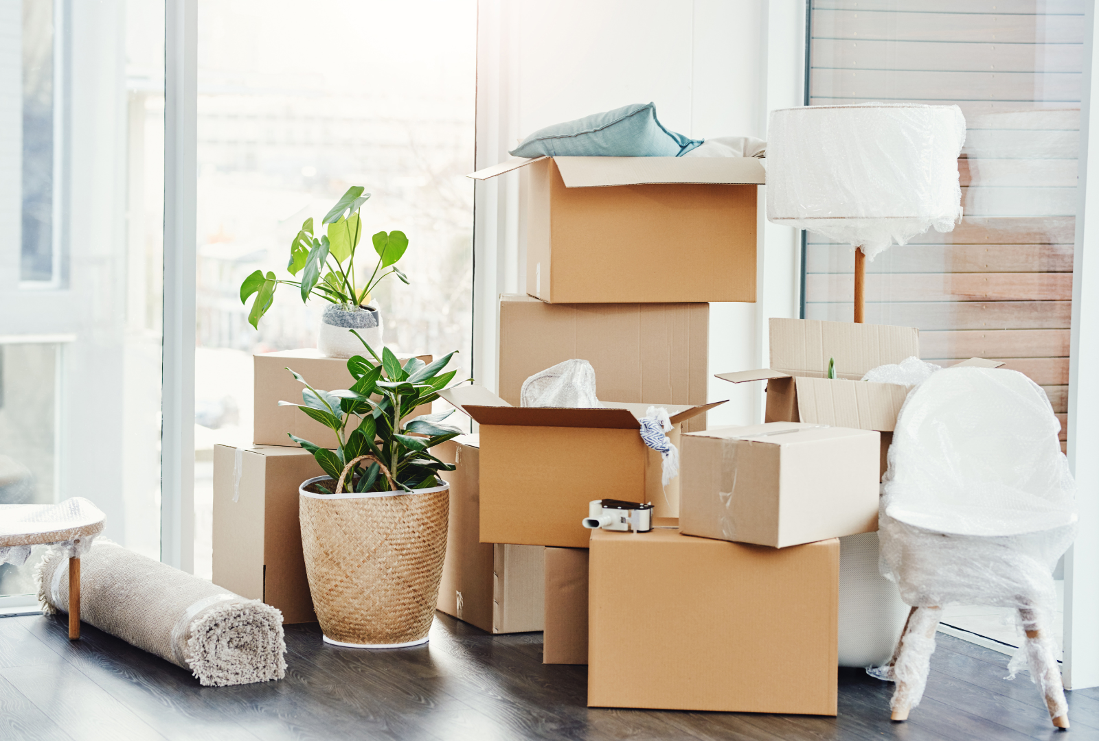 5 Things To Have For Moving Day header image.