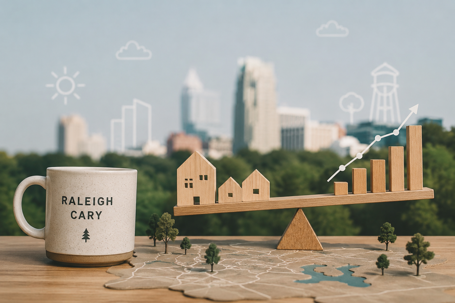 Is Now Really a Good Time to Downsize? What the Raleigh-Cary Numbers Actually Say header image.