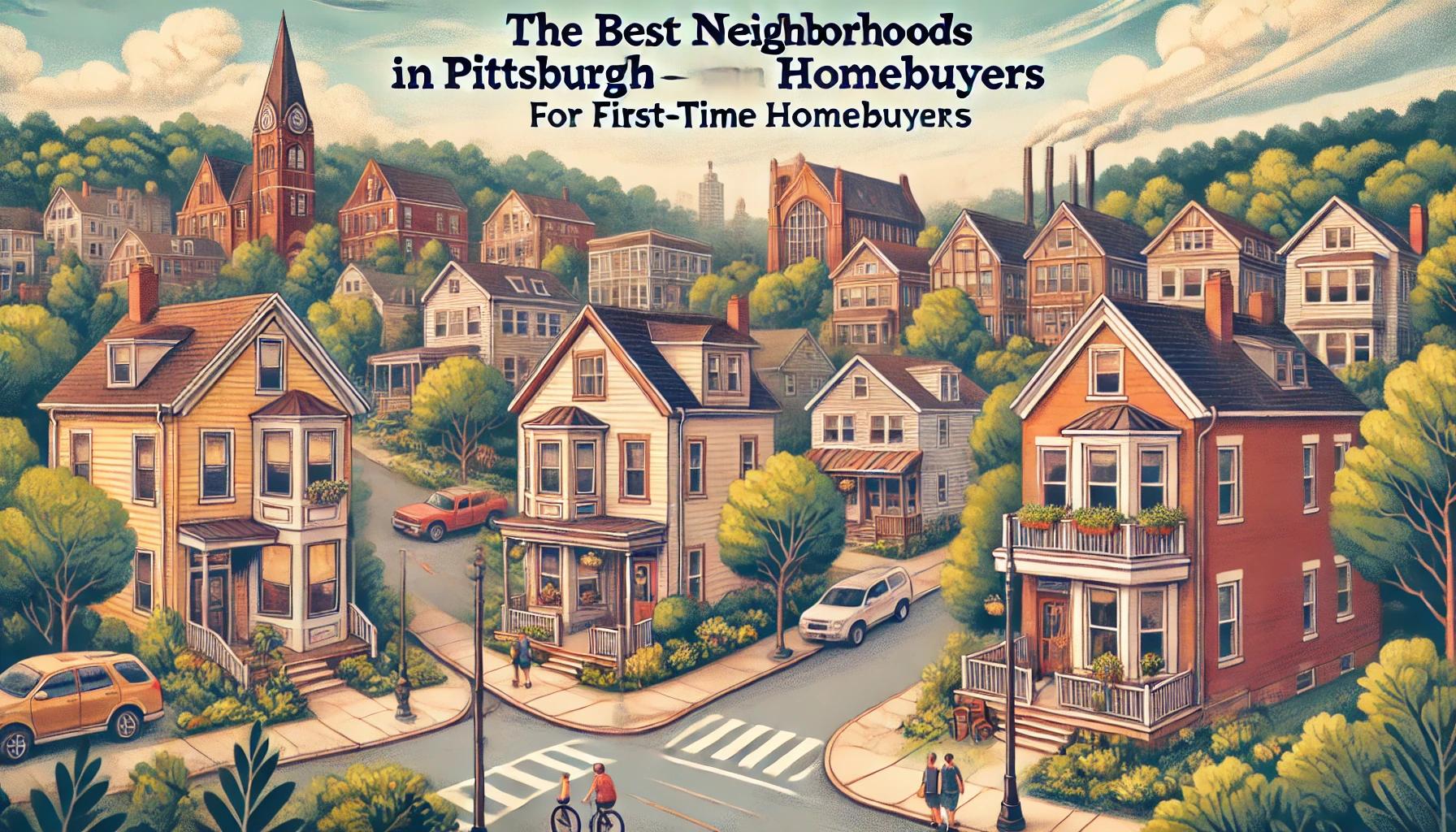 The Best Neighborhoods in Pittsburgh for First-Time Homebuyers header image.