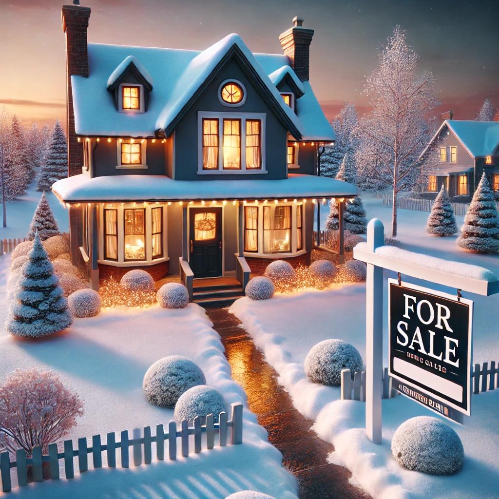 Winter Real Estate Market header image.