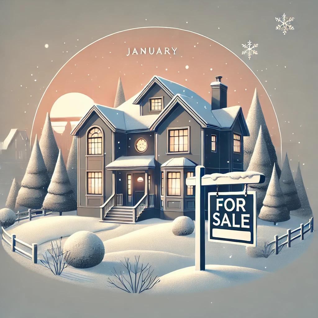 Real Estate In January header image.