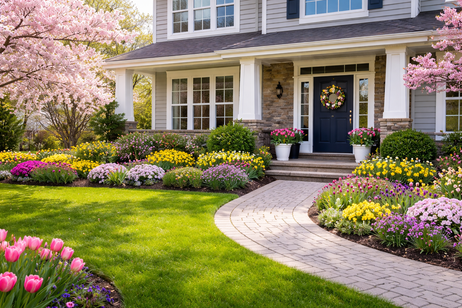 🌷 Spring Cleaning & Curb Appeal: Simple Ways to Refresh Your Home This Season header image.
