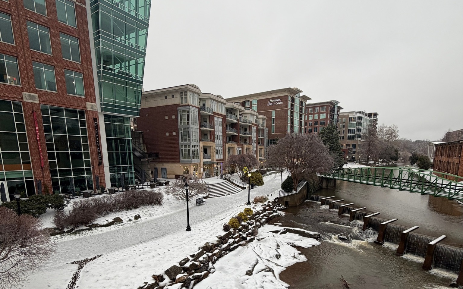 winter in Greenville
