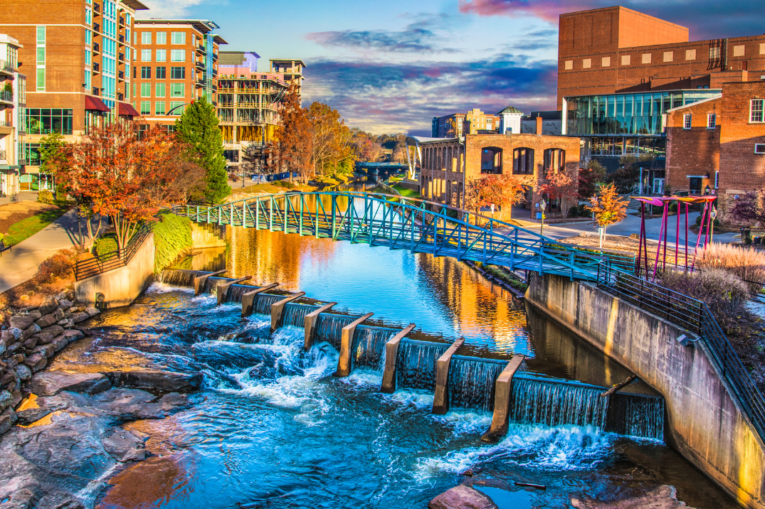 Greenville, SC Makes Top Ten in Travel + Leisure’s World's Best Cities header image.