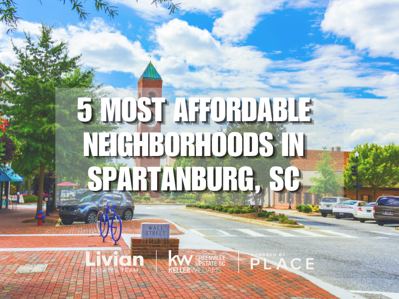 5 Most Affordable Neighborhoods in Spartanburg SC