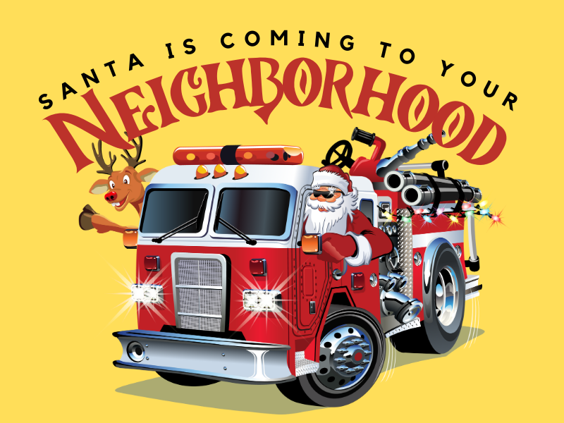 Santa is Coming to Simpsonville Neighborhoods