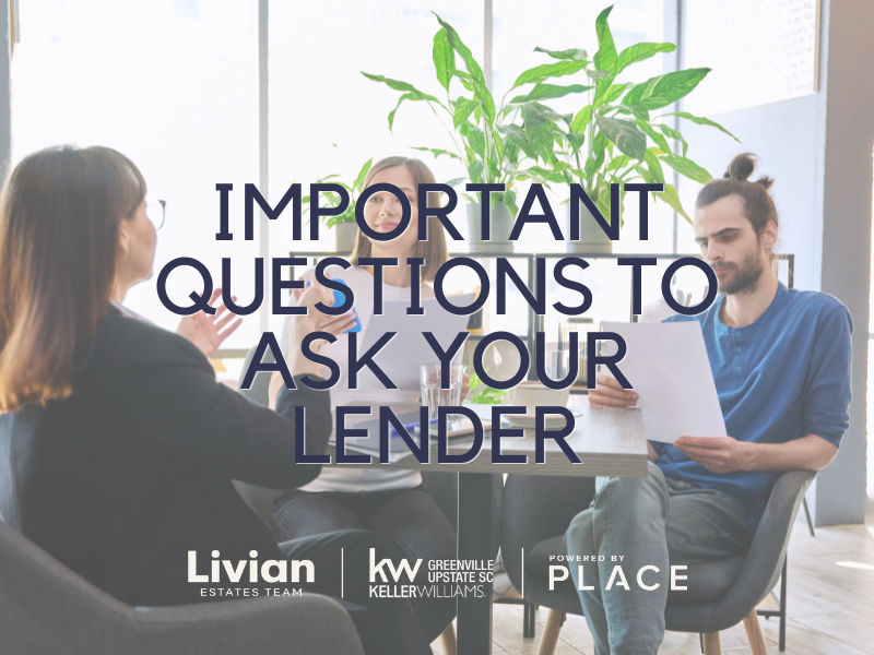 Important Questions To Ask Your Lender