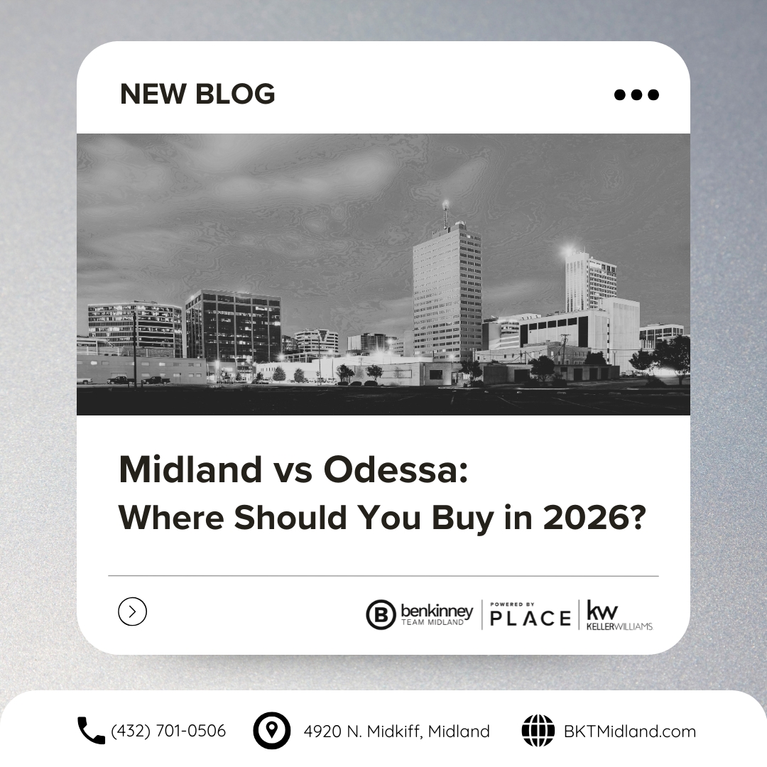 Midland VS Odessa: Where Should You Buy in 2026? header image.