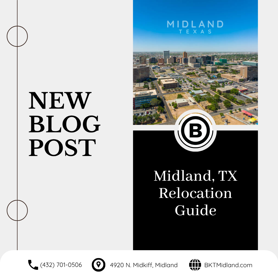 Midland, TX Relocation Guide header image.