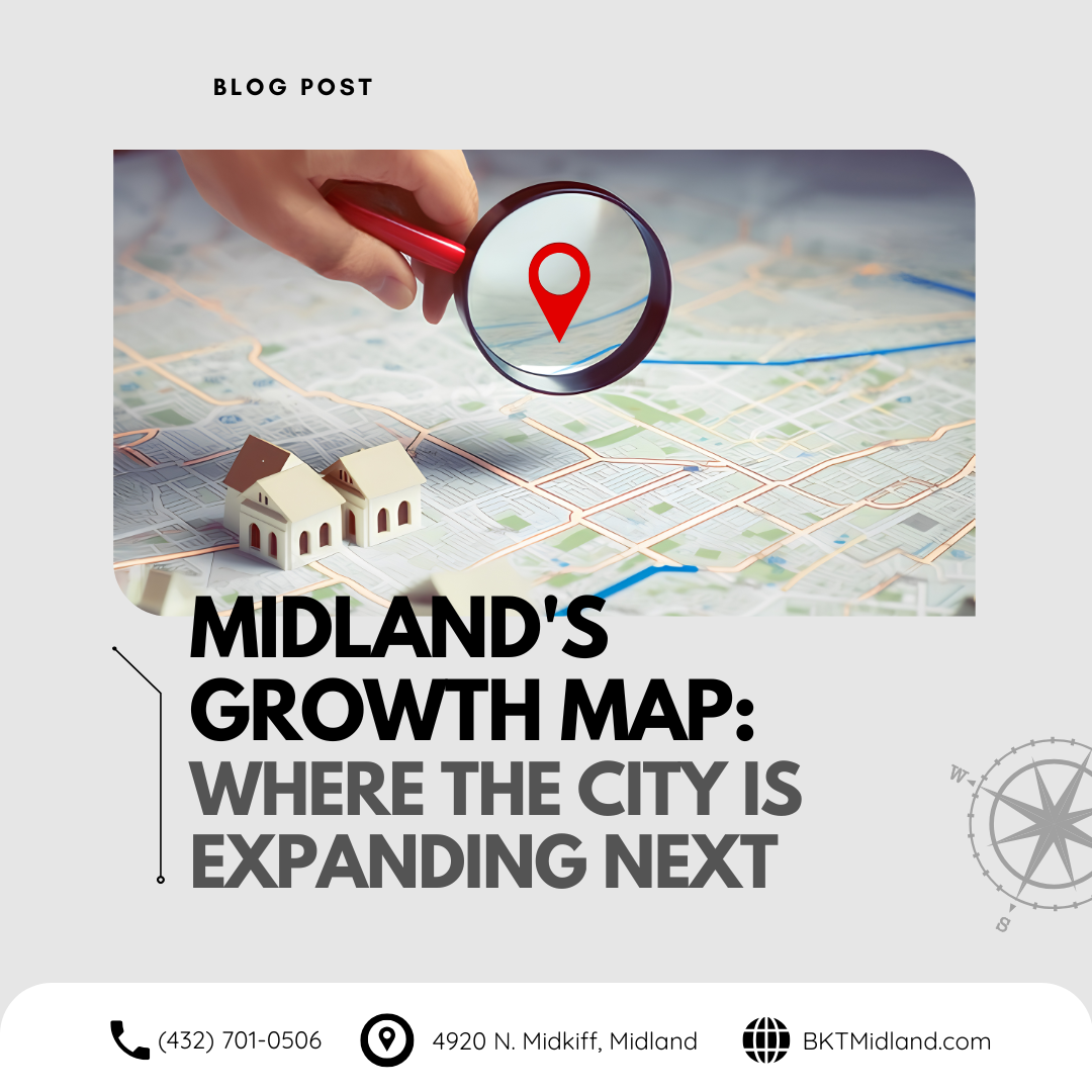 Midland's Growth Map: Where the City Is Expanding Next. header image.