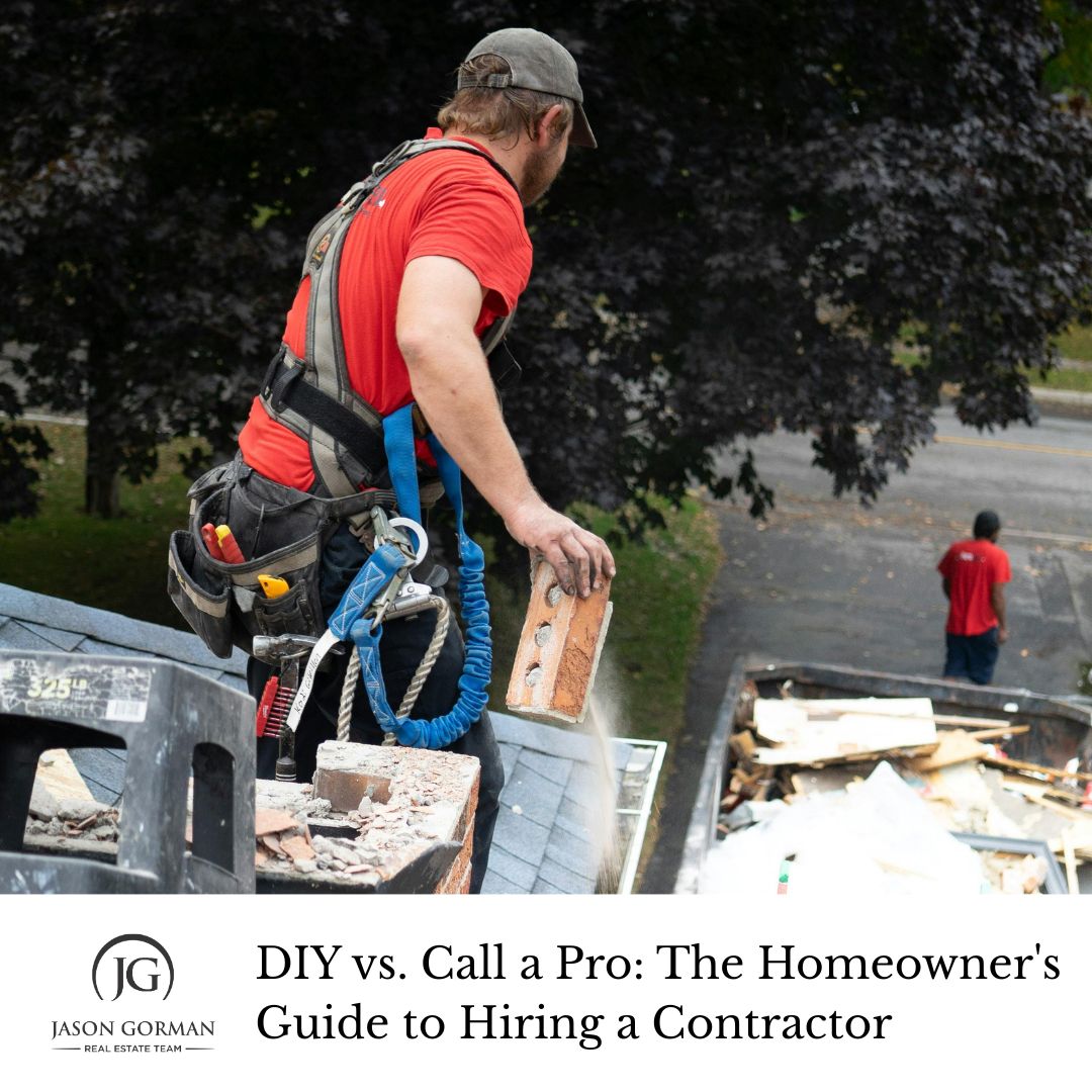 DIY vs. Call a Pro: The Homeowner's Guide to Hiring a Contractor header image.