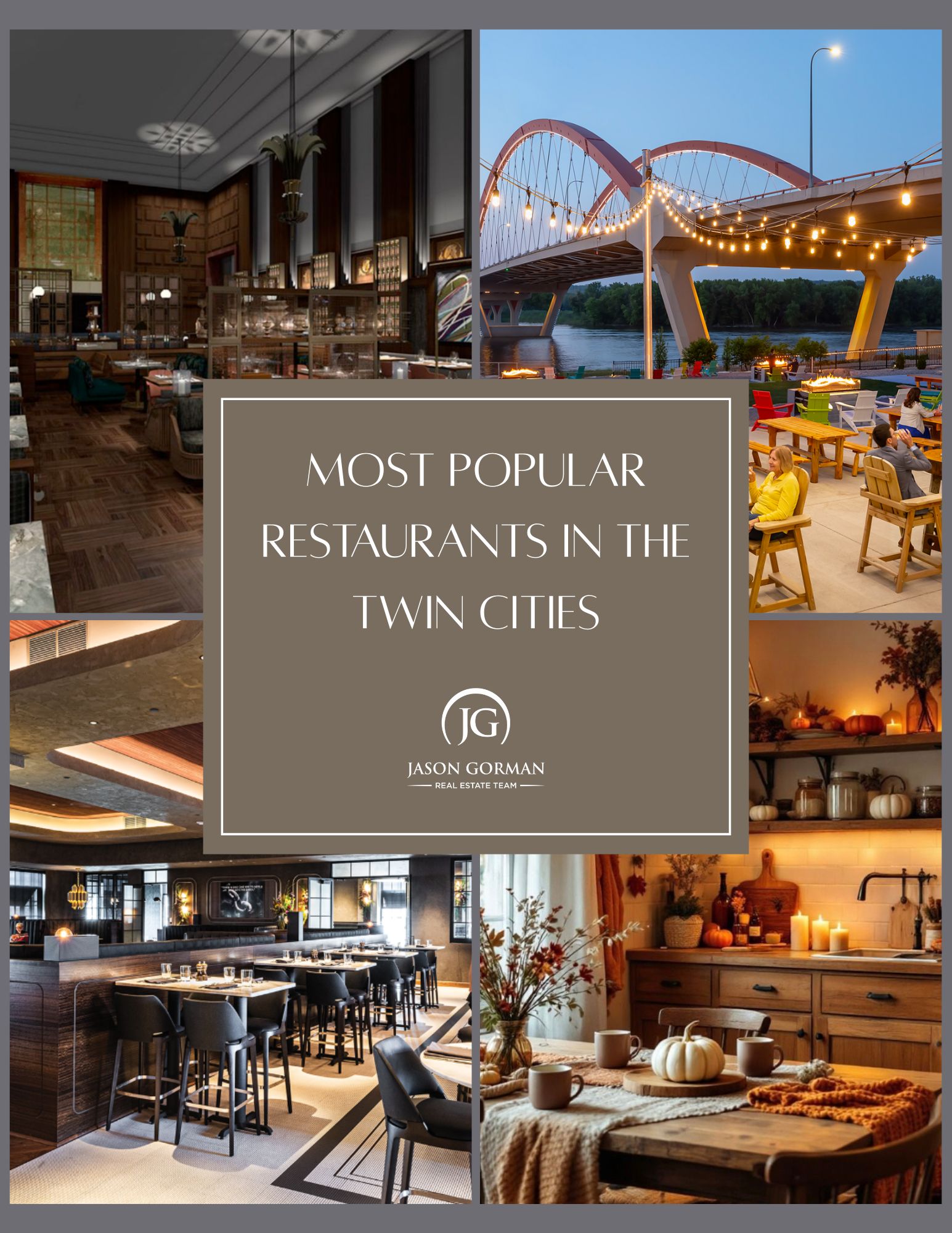 Most Popular Restaurants in the Twin Cities header image.