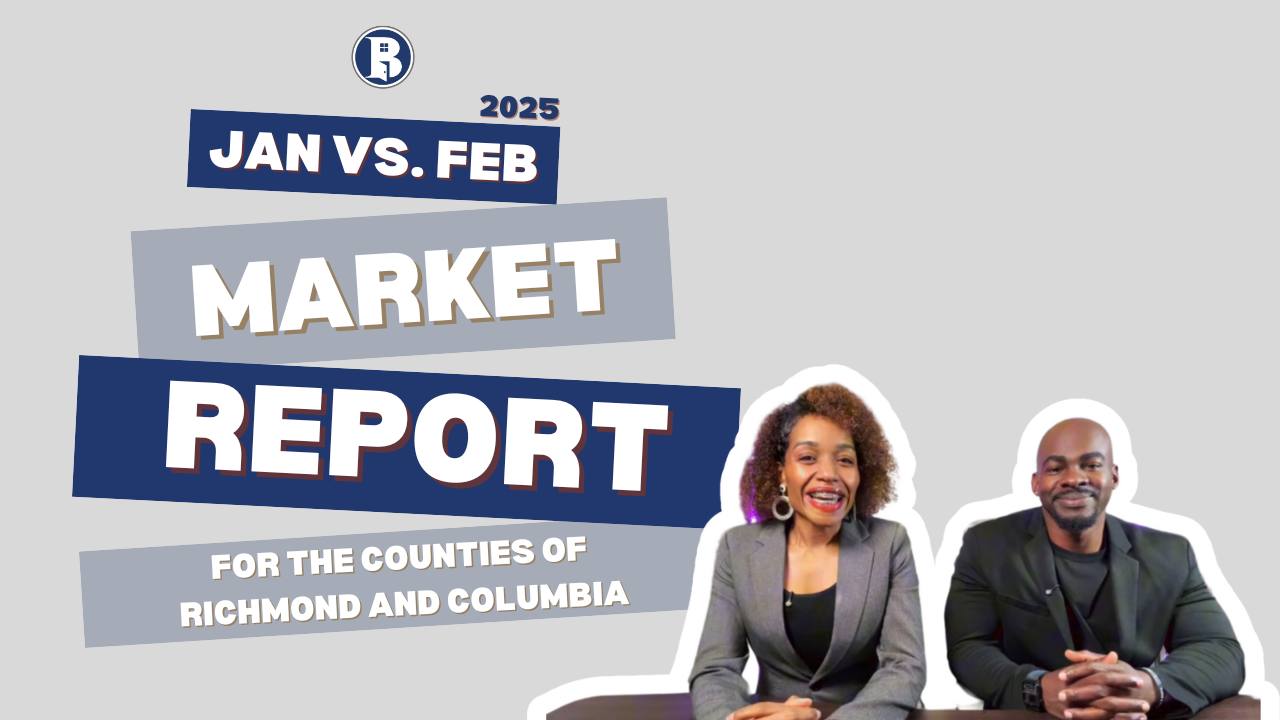 February 2025 Real Estate Market Report: Richmond & Columbia County header image.