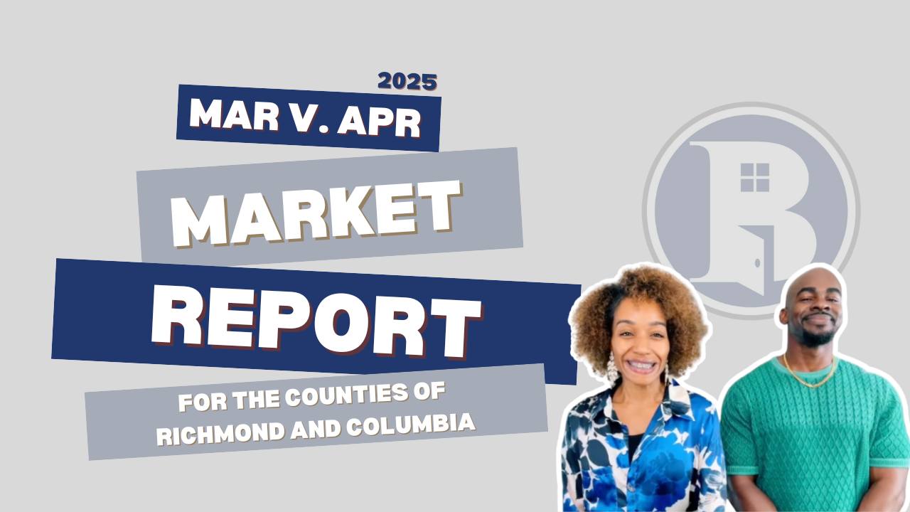 Mar v. Apr 2025 Market Report header image.