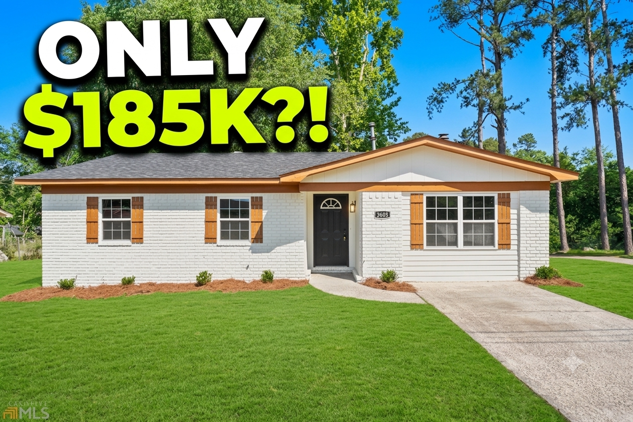 Augusta GA Home Tour: Inside a $185K Renovated House header image.