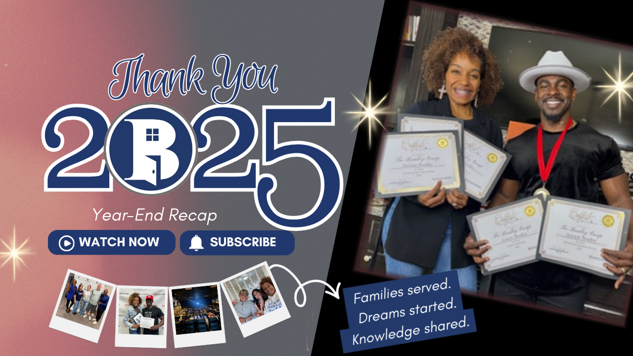 2025 Year End Recap header image.