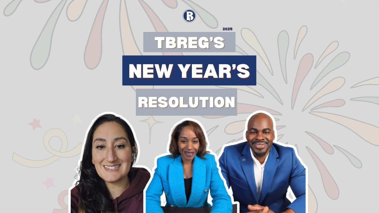 New Year, New Goals: TBREG's Vision for 2025 header image.