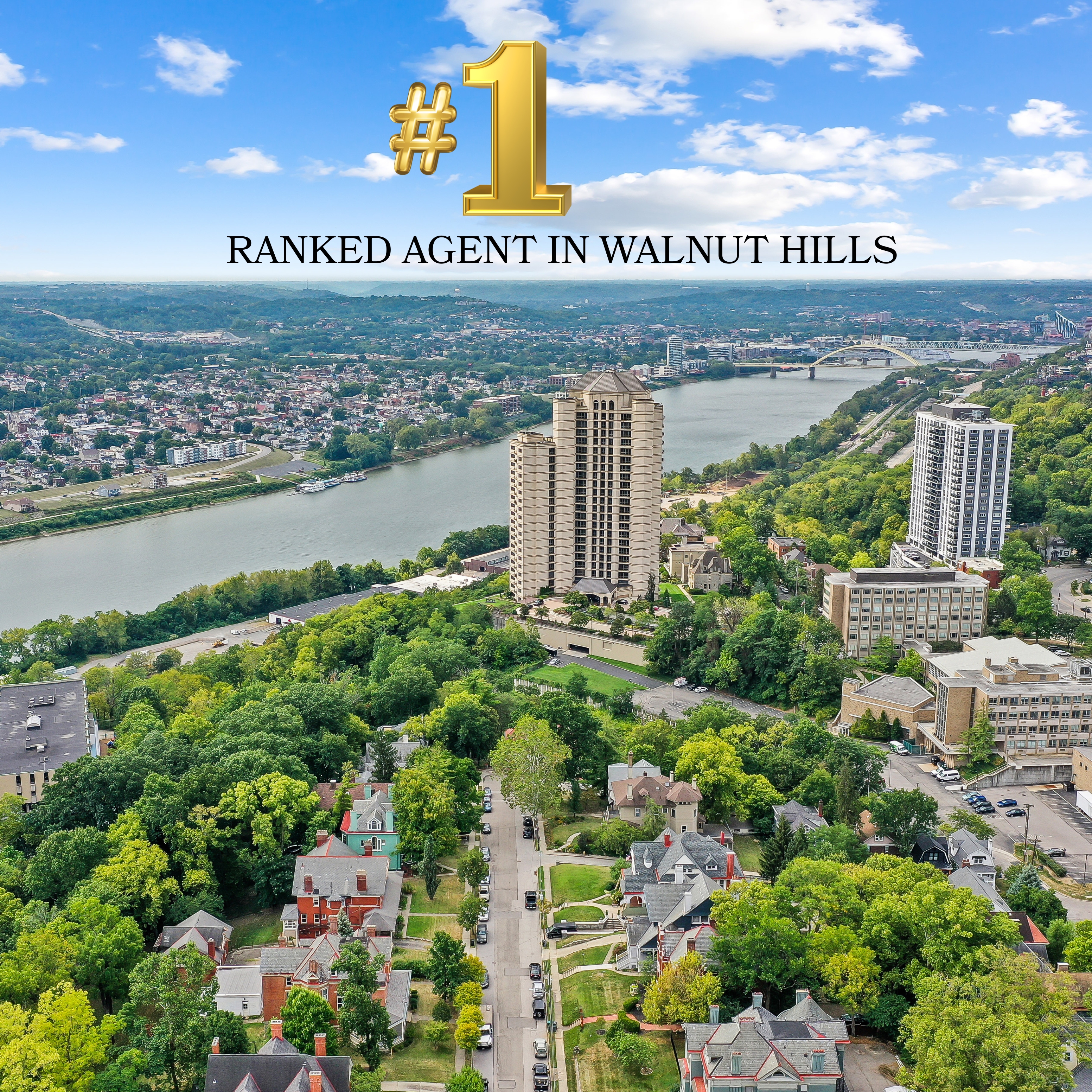 Top Realtor Selling in Walnut Hills 2026 header image.
