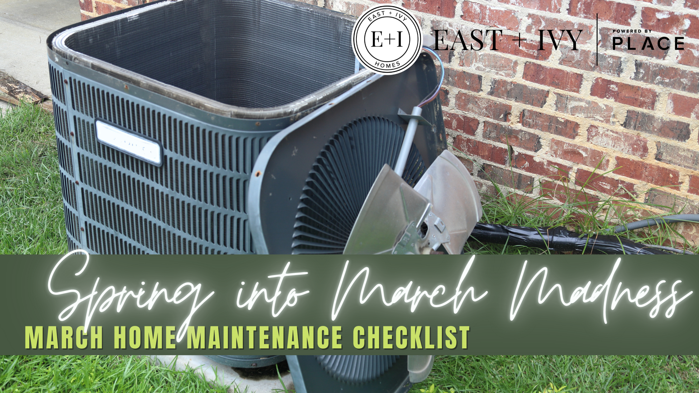 Spring into March Madness: Home Maintenance Checklist header image.