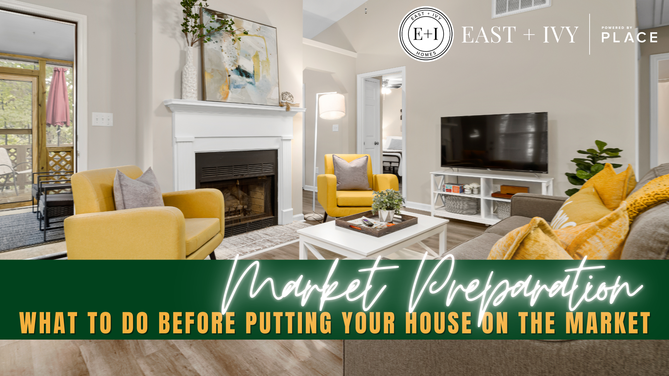 Market Preparation: What To Do Before Putting Your House on the Market header image.