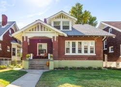 Front of Bungalow Home