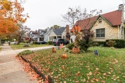 Beautiful St Matthews and Hillcrest Ave Halloween header image.