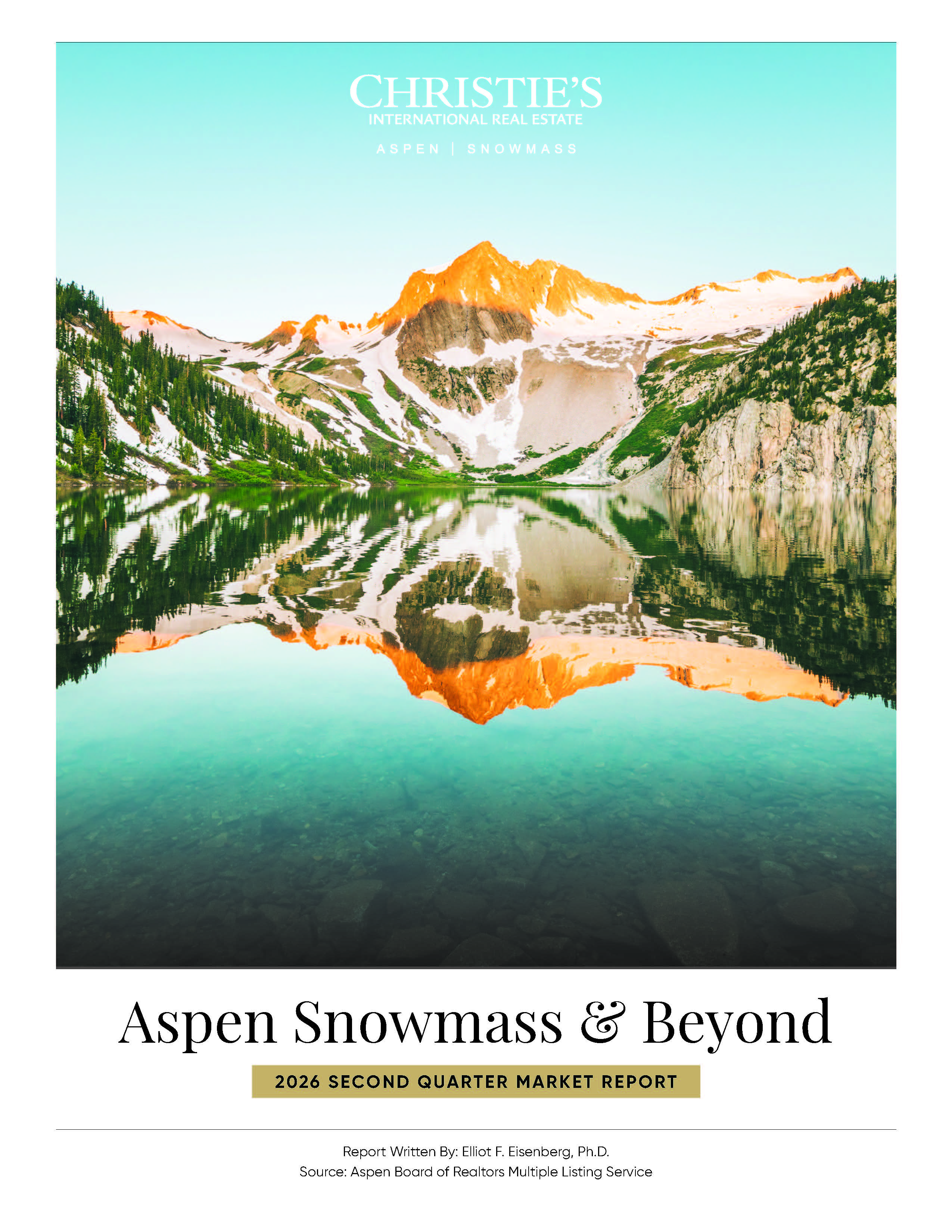 Aspen Snowmass & Beyond 2026 Second Quarter Real Estate Market Report