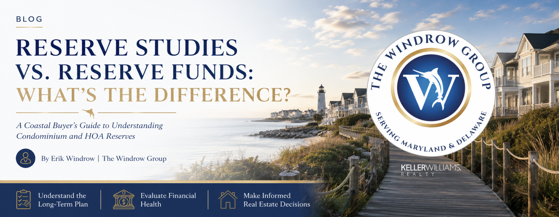 Reserve Studies vs. Reserve Funds: What’s the Difference? header image.