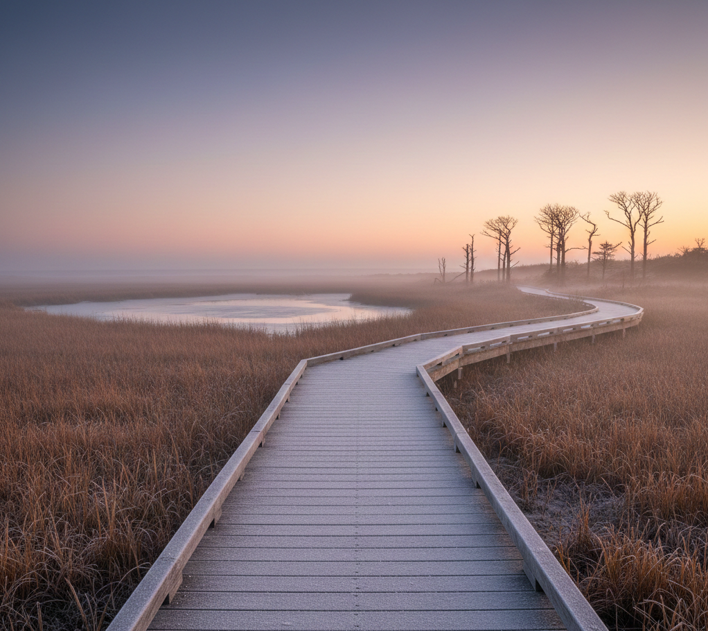 Winter’s Quiet Magic: Exploring Coastal Delaware’s Best Trails header image.