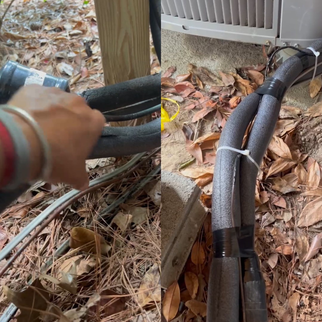 The Importance of Inspecting Your HVAC Lines with Foam Insulation header image.