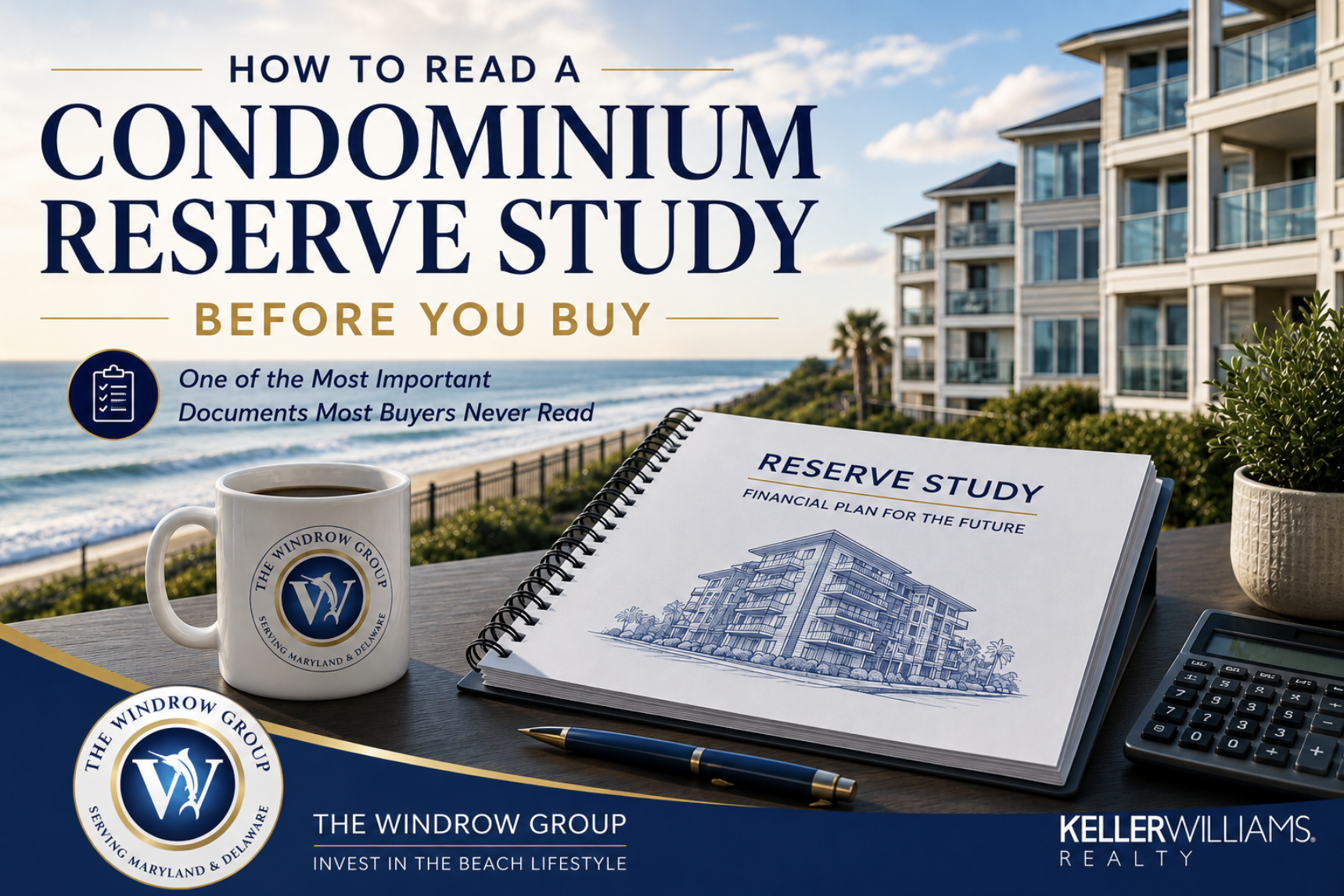 How to Read a Condominium Reserve Study Before You Buy header image.