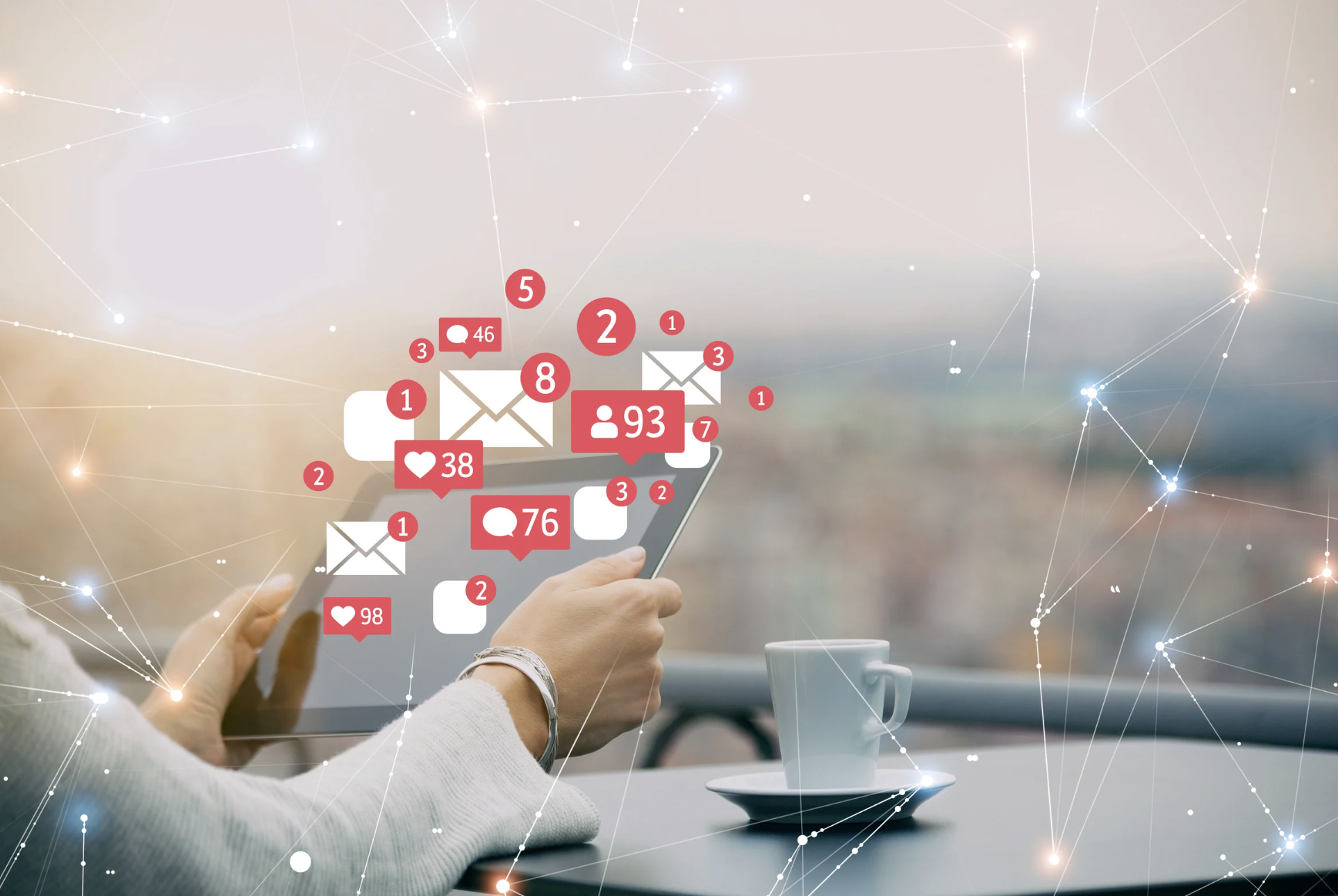 Prioritize Human Over Notifications Every Time header image.