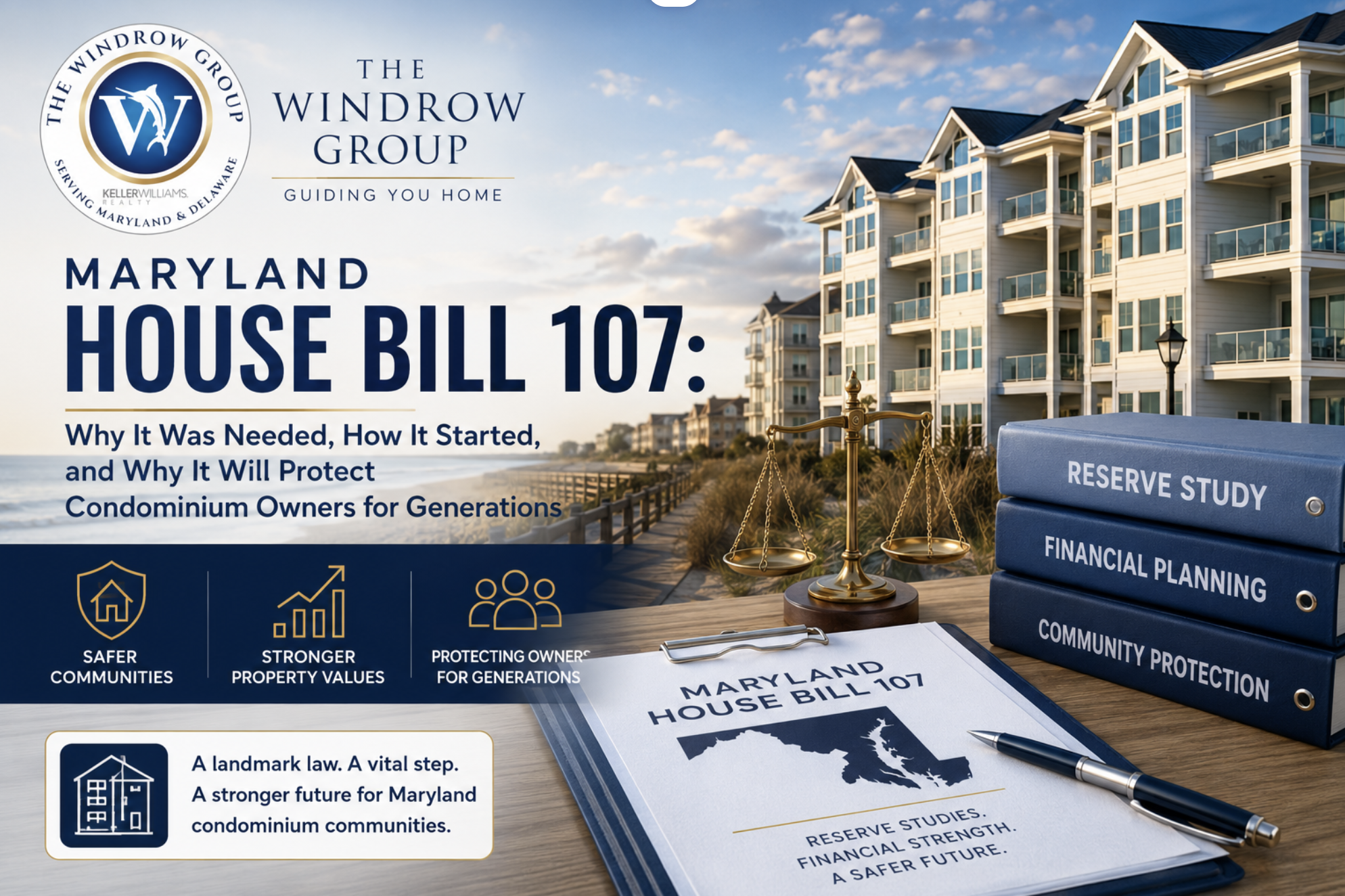 Maryland House Bill 107: Why It Was Needed, How It Started, and Why It Will Protect Condominium Owners for Generations header image.