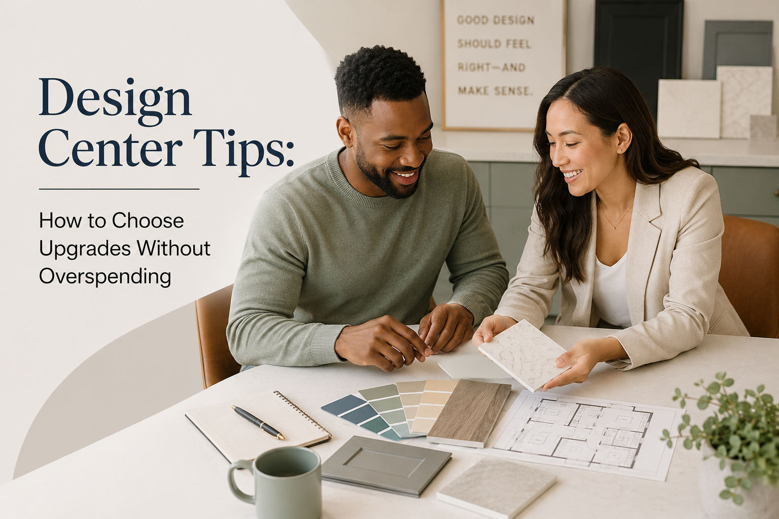 Design Center Tips: How to Choose Upgrades Without Overspending header image.