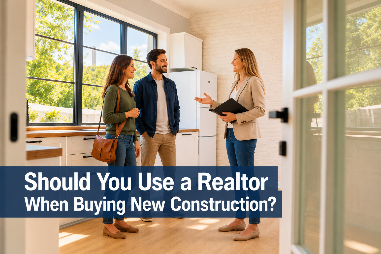 Should You Use a Realtor When Buying New Construction? header image.