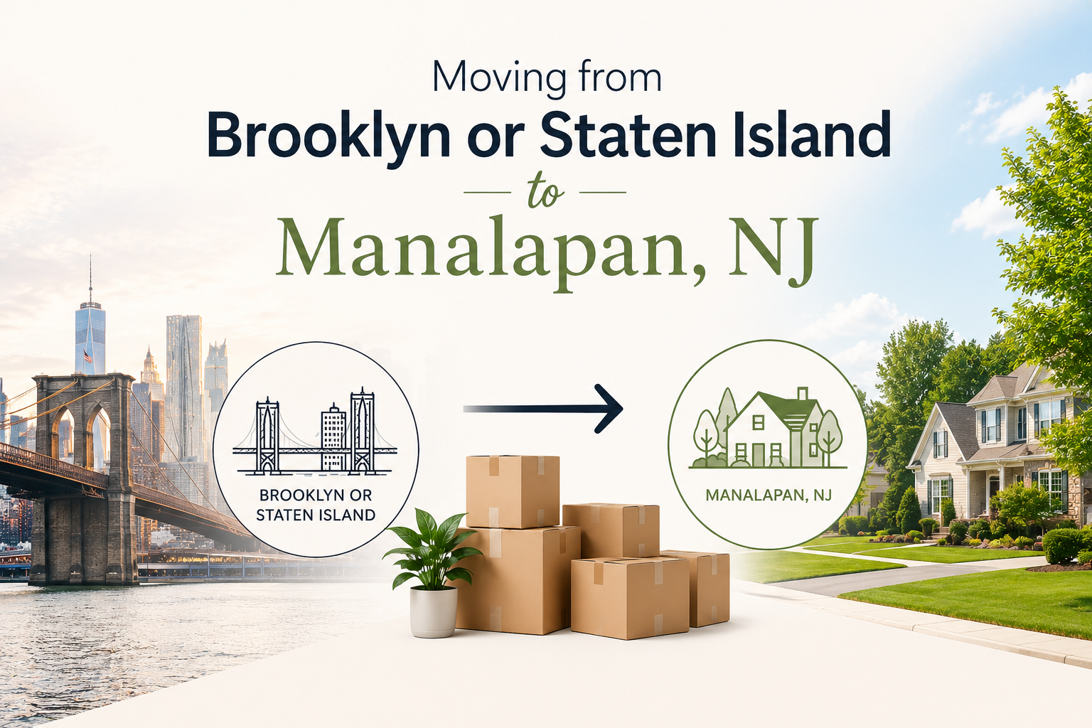 Moving from Brooklyn or Staten Island to Manalapan NJ header image.